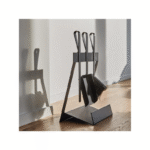 Serviteur ATLAS – Compact pour poêles et cheminées – 3 accessoires inclus