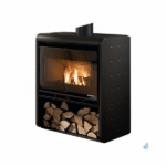 Poêle à bois Palazzetti ASIA 9KW avec Ventilation Air Chaud Frontale – Image 3