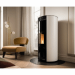 Poêle à pellets "granulés" Palazzetti Ecofire EMILY 6 ou 9 Kw Noir ou Blanc – Image 8