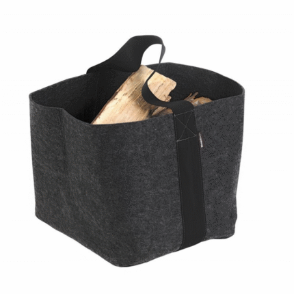 TRENDY – Sac de transport à bûches en feutre
