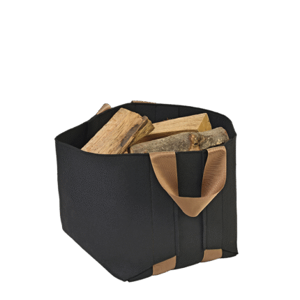 WOOL – Sac à bûches design et pratique